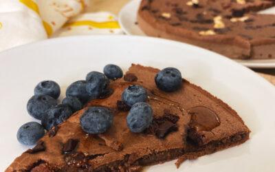 Recette gâteau chocolat – banane sans gluten et sain